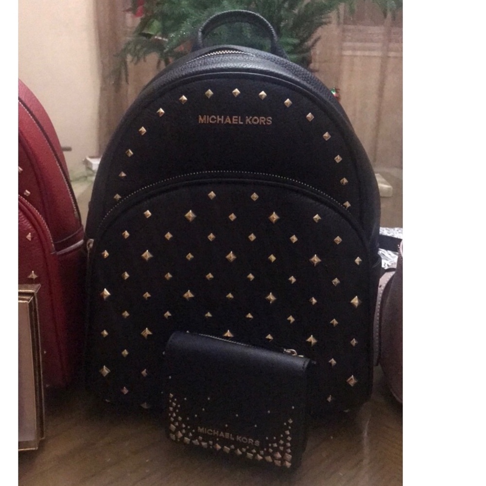 Black Michael Kors bookbag ONLY